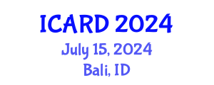 International Conference on Agricultural and Rural Development (ICARD) July 15, 2024 - Bali, Indonesia