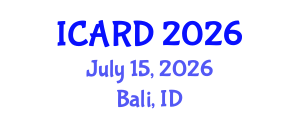 International Conference on Agricultural and Rural Development (ICARD) July 15, 2026 - Bali, Indonesia