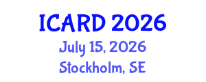 International Conference on Agricultural and Rural Development (ICARD) July 15, 2026 - Stockholm, Sweden