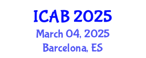 International Conference on Agricultural Biodiversity (ICAB) March 04, 2025 - Barcelona, Spain