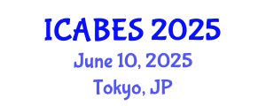 International Conference on Agricultural, Biological and Ecosystems Sciences (ICABES) June 10, 2025 - Tokyo, Japan