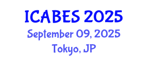 International Conference on Agricultural, Biological and Ecosystems Sciences (ICABES) September 09, 2025 - Tokyo, Japan