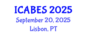 International Conference on Agricultural, Biological and Environmental Sciences (ICABES) September 20, 2025 - Lisbon, Portugal