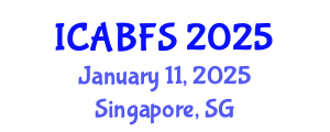 International Conference on Agricultural Biotechnology and Food Security (ICABFS) January 11, 2025 - Singapore, Singapore