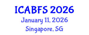 International Conference on Agricultural Biotechnology and Food Security (ICABFS) January 11, 2026 - Singapore, Singapore
