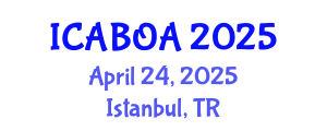 International Conference on Agricultural Biotechnology and Organic Agriculture (ICABOA) April 24, 2025 - Istanbul, Turkey