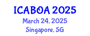 International Conference on Agricultural Biotechnology and Organic Agriculture (ICABOA) March 24, 2025 - Singapore, Singapore