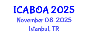 International Conference on Agricultural Biotechnology and Organic Agriculture (ICABOA) November 08, 2025 - Istanbul, Turkey