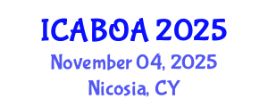 International Conference on Agricultural Biotechnology and Organic Agriculture (ICABOA) November 04, 2025 - Nicosia, Cyprus