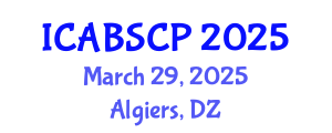 International Conference on Agricultural Biotechnology and Sustainable Crop Production (ICABSCP) March 29, 2025 - Algiers, Algeria