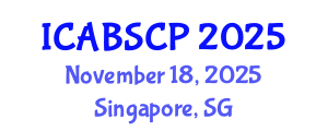 International Conference on Agricultural Biotechnology and Sustainable Crop Production (ICABSCP) November 18, 2025 - Singapore, Singapore