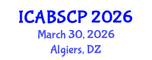 International Conference on Agricultural Biotechnology and Sustainable Crop Production (ICABSCP) March 30, 2026 - Algiers, Algeria International Conference on Agricultural Biotechnology and Sustainable Crop Production (ICABSCP) March 30, 2026 - Algiers, Algeria