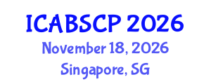 International Conference on Agricultural Biotechnology and Sustainable Crop Production (ICABSCP) November 18, 2026 - Singapore, Singapore