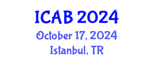 International Conference on Agricultural Biotechnology (ICAB) October 17, 2024 - Istanbul, Turkey