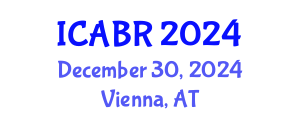 International Conference on Agricultural Biotechnology Research (ICABR) December 30, 2024 - Vienna, Austria