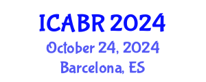 International Conference on Agricultural Biotechnology Research (ICABR) October 24, 2024 - Barcelona, Spain