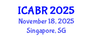 International Conference on Agricultural Biotechnology Research (ICABR) November 18, 2025 - Singapore, Singapore