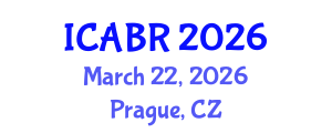 International Conference on Agricultural Biotechnology Research (ICABR) March 22, 2026 - Prague, Czechia