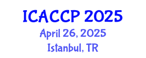 International Conference on Agricultural Chemistry and Crop Protection (ICACCP) April 26, 2025 - Istanbul, Turkey