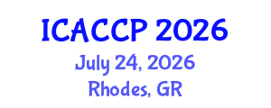 International Conference on Agricultural Chemistry and Crop Protection (ICACCP) July 24, 2026 - Rhodes, Greece International Conference on Agricultural Chemistry and Crop Protection (ICACCP) July 24, 2026 - Rhodes, Greece