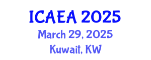 International Conference on Agricultural Economics and Agribusiness (ICAEA) March 29, 2025 - Kuwait, Kuwait