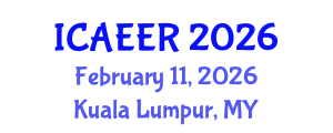International Conference on Agricultural Economics and Environmental Research (ICAEER) February 11, 2026 - Kuala Lumpur, Malaysia