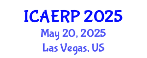 International Conference on Agricultural Economics and Rural Policies (ICAERP) May 20, 2025 - Las Vegas, United States