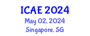 International Conference on Agricultural Economics (ICAE) May 02, 2024 - Singapore, Singapore