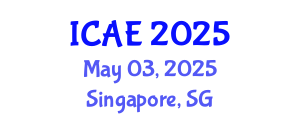 International Conference on Agricultural Economics (ICAE) May 03, 2025 - Singapore, Singapore