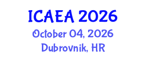 International Conference on Agricultural Engineering and Agroecology (ICAEA) October 04, 2026 - Dubrovnik, Croatia