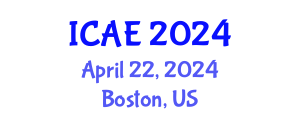 International Conference on Agricultural Engineering (ICAE) April 22, 2024 - Boston, United States