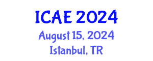 International Conference on Agricultural Engineering (ICAE) August 15, 2024 - Istanbul, Turkey