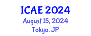International Conference on Agricultural Engineering (ICAE) August 15, 2024 - Tokyo, Japan