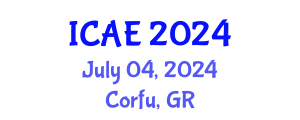 International Conference on Agricultural Engineering (ICAE) July 04, 2024 - Corfu, Greece