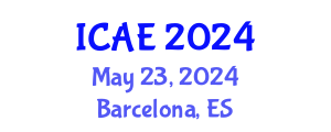 International Conference on Agricultural Engineering (ICAE) May 23, 2024 - Barcelona, Spain