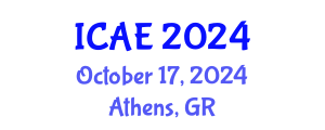 International Conference on Agricultural Engineering (ICAE) October 17, 2024 - Athens, Greece