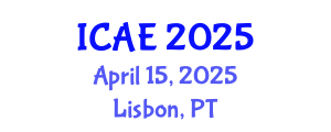 International Conference on Agricultural Engineering (ICAE) April 15, 2025 - Lisbon, Portugal