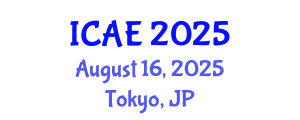 International Conference on Agricultural Engineering (ICAE) August 16, 2025 - Tokyo, Japan
