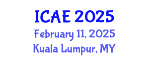 International Conference on Agricultural Engineering (ICAE) February 11, 2025 - Kuala Lumpur, Malaysia