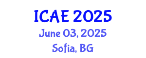 International Conference on Agricultural Engineering (ICAE) June 03, 2025 - Sofia, Bulgaria