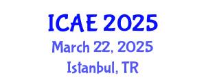International Conference on Agricultural Engineering (ICAE) March 22, 2025 - Istanbul, Turkey