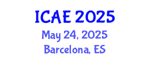International Conference on Agricultural Engineering (ICAE) May 24, 2025 - Barcelona, Spain