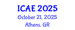 International Conference on Agricultural Engineering (ICAE) October 21, 2025 - Athens, Greece