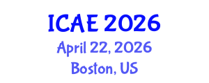 International Conference on Agricultural Engineering (ICAE) April 22, 2026 - Boston, United States