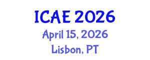 International Conference on Agricultural Engineering (ICAE) April 15, 2026 - Lisbon, Portugal