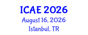 International Conference on Agricultural Engineering (ICAE) August 16, 2026 - Istanbul, Turkey