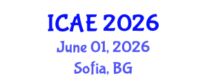 International Conference on Agricultural Engineering (ICAE) June 01, 2026 - Sofia, Bulgaria International Conference on Agricultural Engineering (ICAE) June 01, 2026 - Sofia, Bulgaria