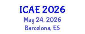 International Conference on Agricultural Engineering (ICAE) May 24, 2026 - Barcelona, Spain