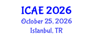 International Conference on Agricultural Engineering (ICAE) October 25, 2026 - Istanbul, Turkey