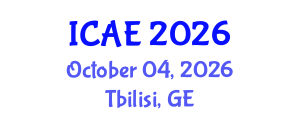 International Conference on Agricultural Engineering (ICAE) October 04, 2026 - Tbilisi, Georgia